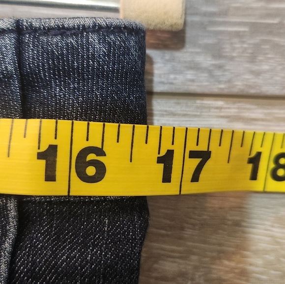 White House Black Market Denim Blue Midi Dress Size 10 - Picture 6 of 8